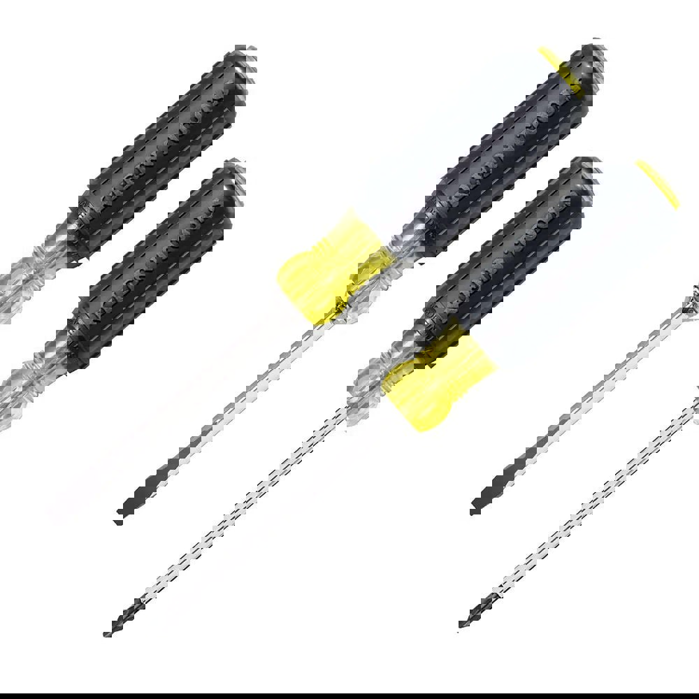 Screwdriver Sets; Screwdriver Types Included: Keystone; Phillips ; Number Of Pieces: 2 ; Features: Tip-Ident.; Cushion-Grip ; Includes: 1/4-Inch Keystone Tip and #2 Phillips Tip Screwdrivers